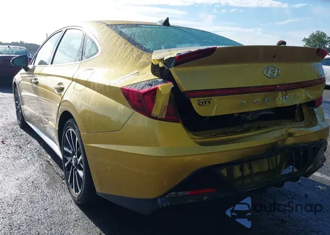 2020 Hyundai Sonata Sel Plus from USA, damaged, VIN 5NPEJ4J20LH052309